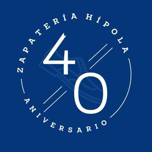 Sello 40 Aniversario Zapatería Hípola