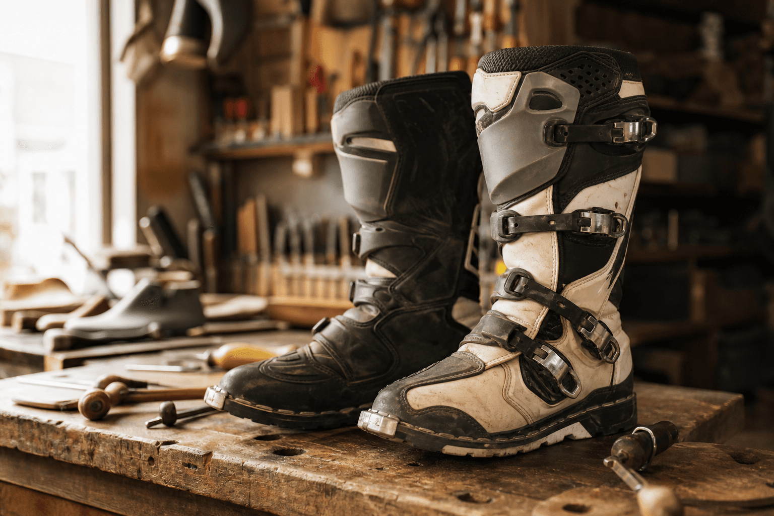 Reparación y resolado de motocross / enduro en el taller Hípola de Madrid