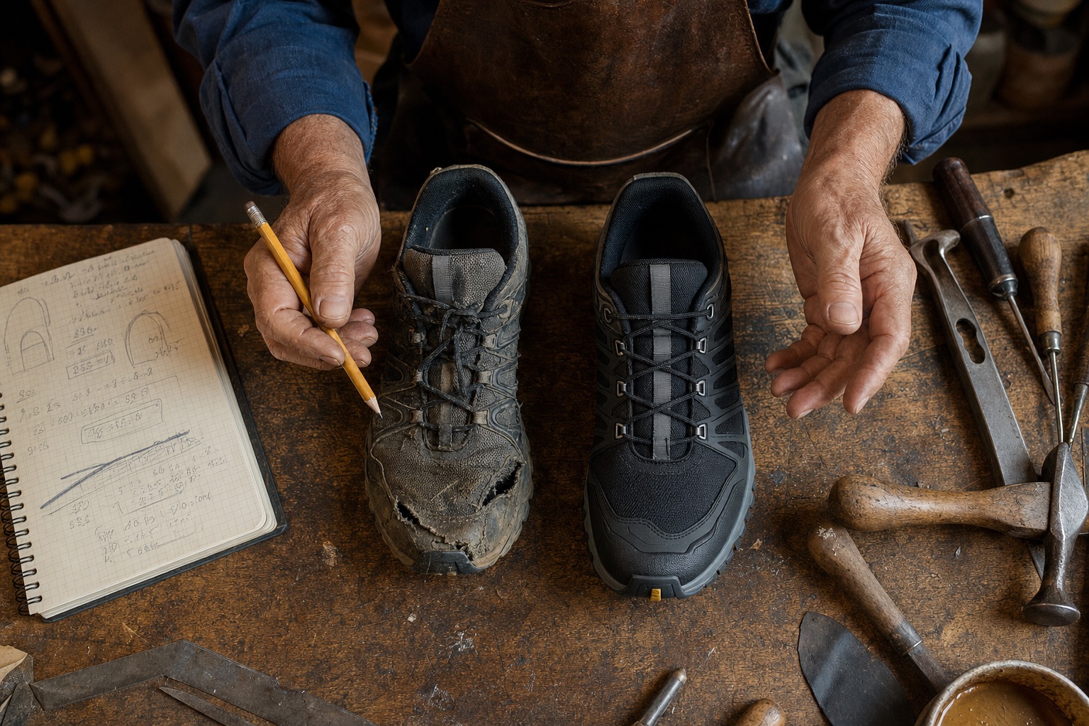 Resole vs buy new: the real maths of a €200 pair of trail trainers